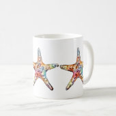 Starfish Rainbow Coffee Mug (Front Right)