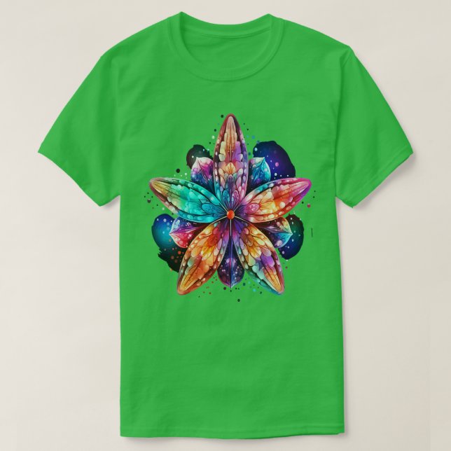 Starfish Rainbow T-Shirt (Design Front)