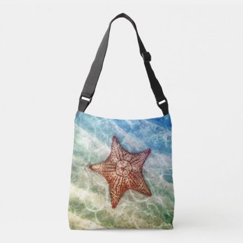 Starfish Reflections Crossbody Bag