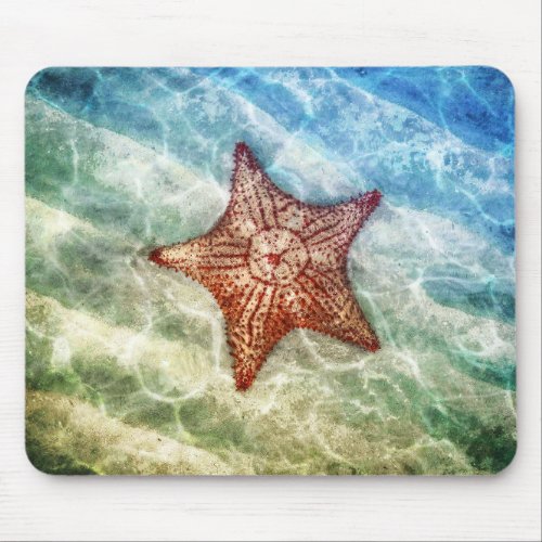 Starfish Reflections Mouse Pad