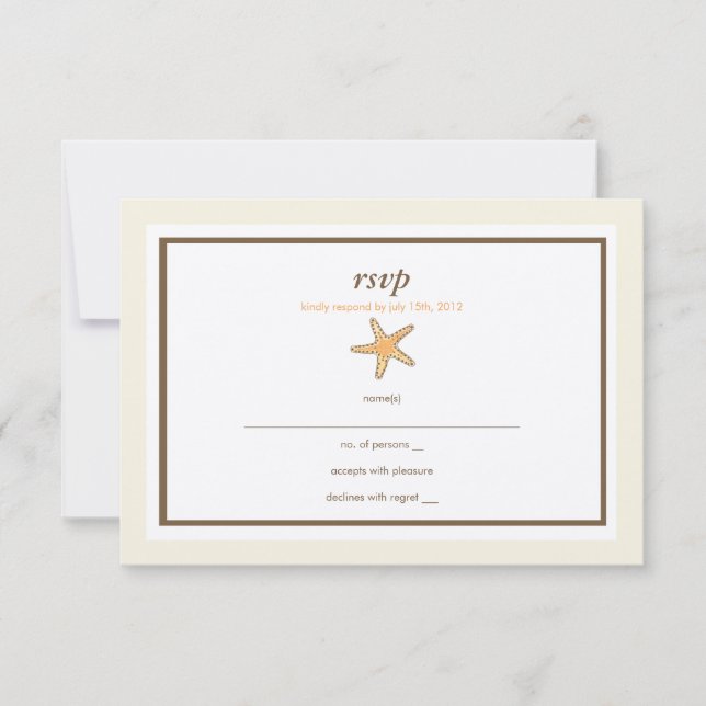 Starfish -response cards (Front)
