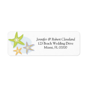 Starfish Return Address Labels