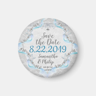 Starfish Save the Date Magnet