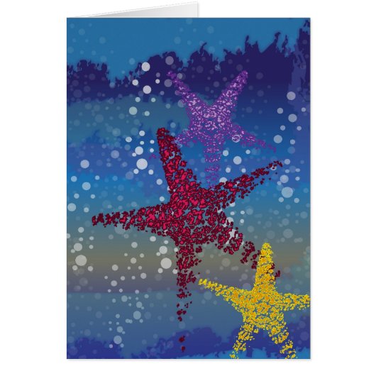 Starfish Sea Star Cards (Front)