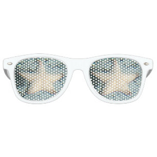 Starfish Seabed Ocean Stillness Retro Sunglasses