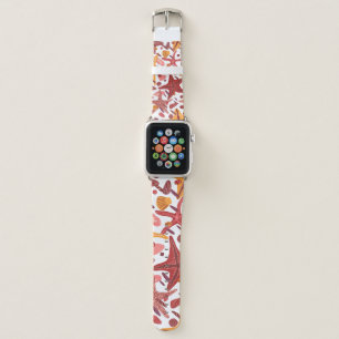 Starfish Shells: Scandinavian Sea Pattern Apple Watch Band