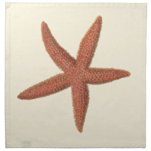 Starfish - Sherman Denton Fish Lithograph Cloth Napkin