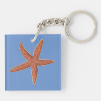 Starfish - Sherman Denton Fish Lithograph Keychain