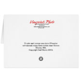 Starfish Splash Card (Back Horizontal)