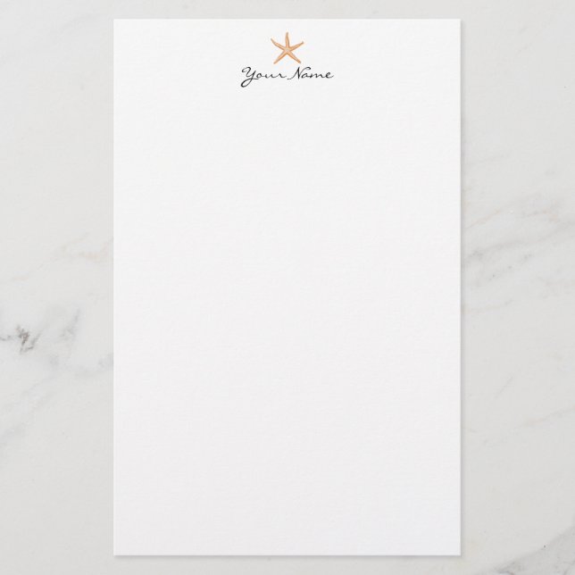 Starfish Stationery (Front)