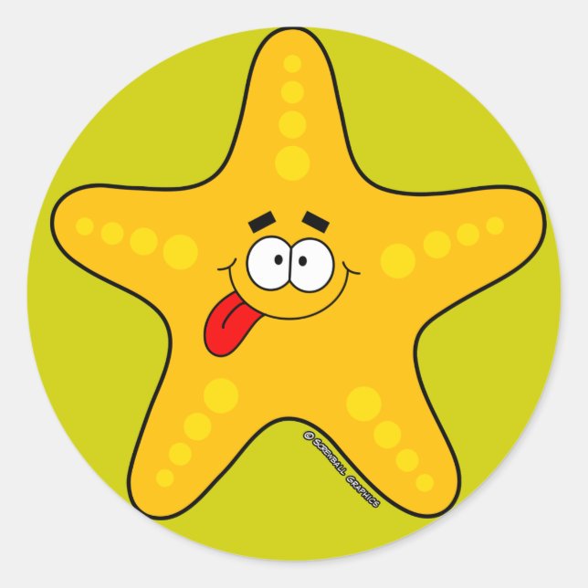 Starfish Stickers (Front)