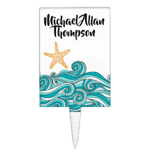 Starfish Story Adoption Party Supplies Cake Topper