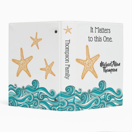 Starfish Story Adoption Photo Album Life Book Mini Binder Zazzle
