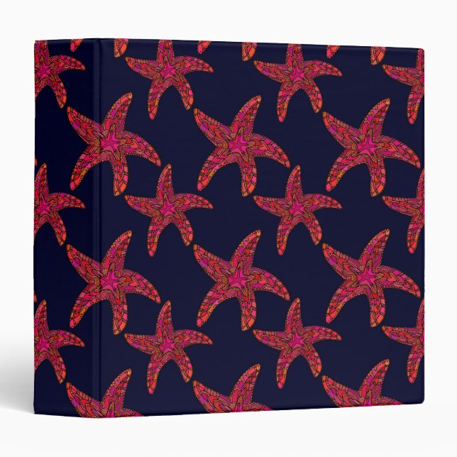 Starfish Style Pattern Binder (Front/Spine)