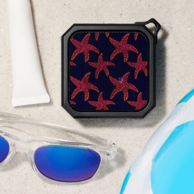 Starfish Style Pattern Bluetooth Speaker (Insitu(Beach))