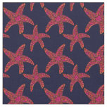 Starfish Style Pattern Fabric