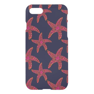 Starfish Style Pattern iPhone SE/8/7 Case