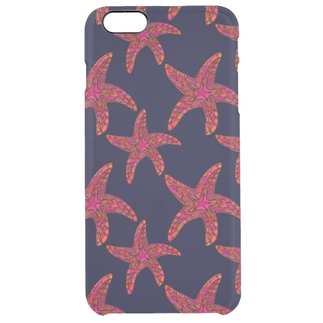 Starfish Style Pattern Uncommon iPhone Case (Back)
