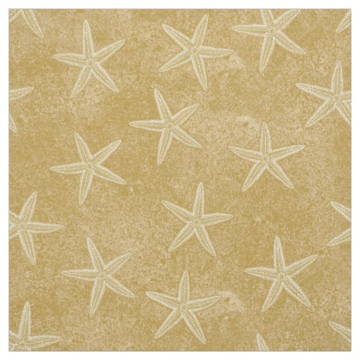 Starfish Tan Sand Fabric