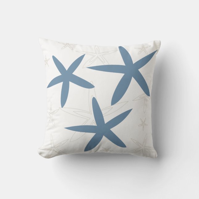 Starfish Throw Pillow (Front)