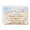 Starfish Tropical Beach Save the Date Invitation