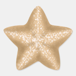 Starfish Tropical Wedding Envelope Seal Stickers
