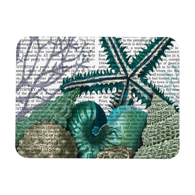 Starfish Under the Sea Magnet (Horizontal)