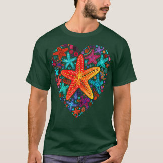Starfish Valentine Day T-Shirt
