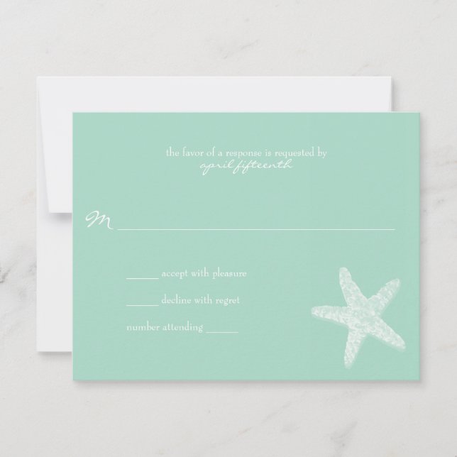 Starfish Wedding Response (Front)