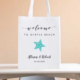 Starfish Wedding Welcome Bag for Beach Destination