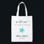 Starfish Wedding Welcome Bag for Beach Destination<br><div class="desc">Fill this lovely bag with your favorite treats to welcome guests to your wedding!</div>