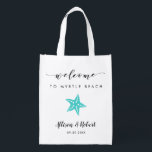 Starfish Wedding Welcome Bag for Beach Destination<br><div class="desc">Fill this lovely bag with your favorite treats to welcome guests to your wedding!</div>