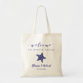 Aloha Beaches, Turquoise Ombre Tote Bag