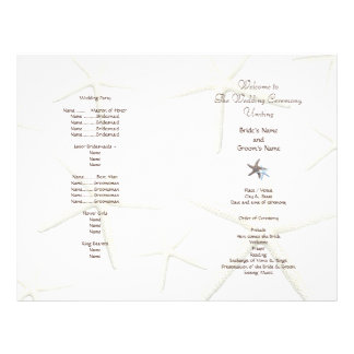 Wedding Fan Patterned Tropical Base Simple Ceremony Program Fans