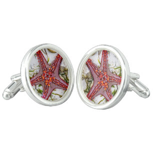 Starfish, Zanzibar, Tanzania Cufflinks