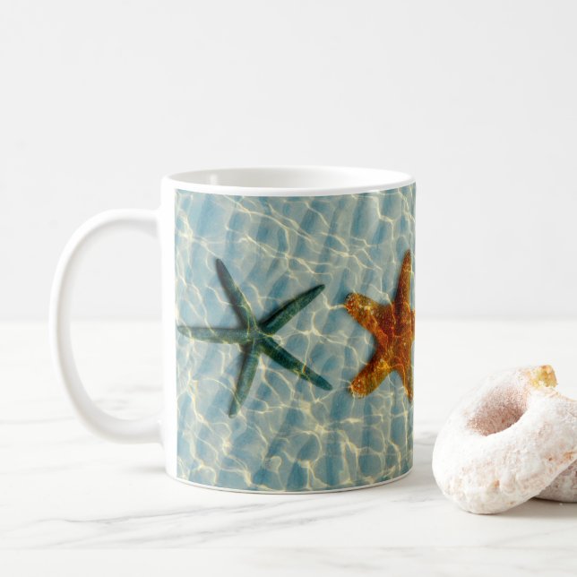 Starfishes Coffee Mug (With Donut)