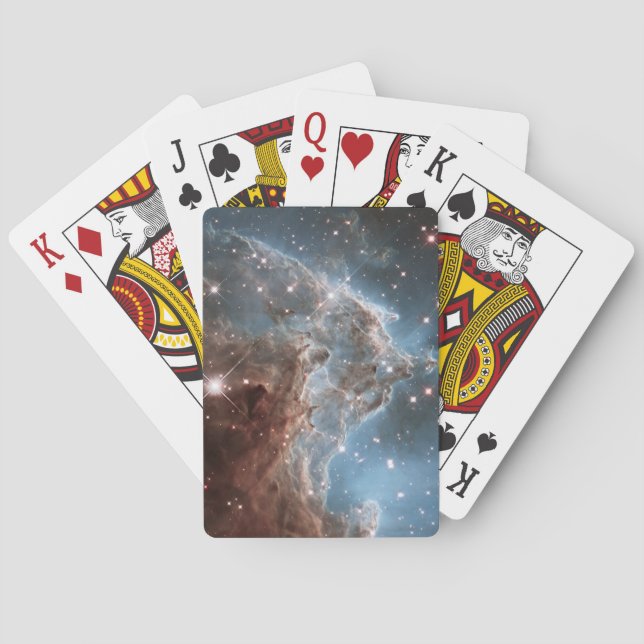 Starforming Region Ngc 2174, Monkey Head Nebula. Poker Cards (Back)