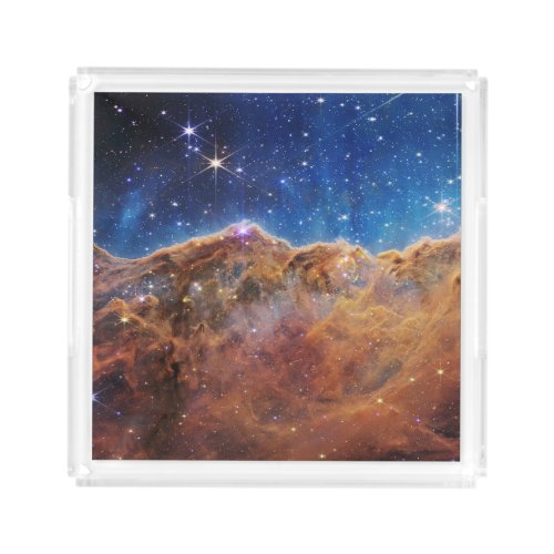 Starforming Region Ngc 3324 In The Carina Nebula Acrylic Tray