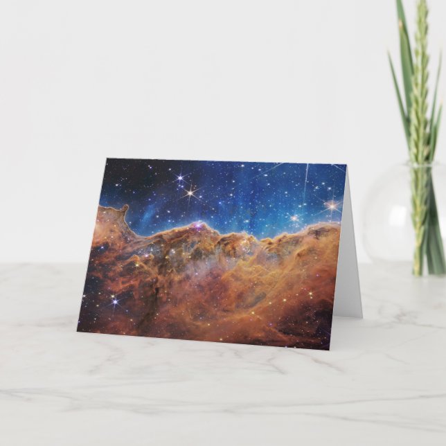 Starforming Region Ngc 3324 In The Carina Nebula. Card (Front)
