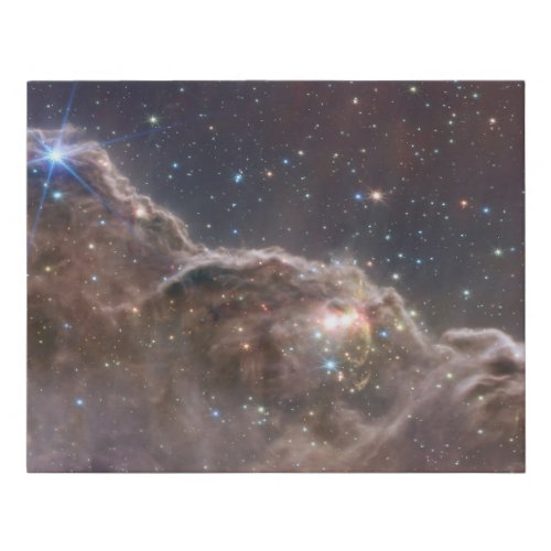 Starforming Region Ngc 3324 In The Carina Nebula Faux Canvas Print