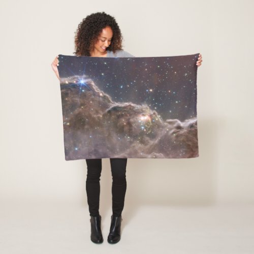 Starforming Region Ngc 3324 In The Carina Nebula Fleece Blanket
