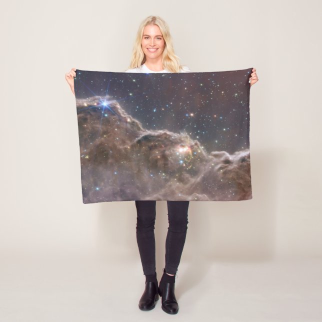 Starforming Region Ngc 3324 In The Carina Nebula. Fleece Blanket (In Situ)