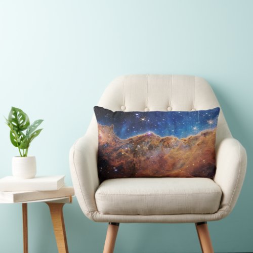 Starforming Region Ngc 3324 In The Carina Nebula Lumbar Pillow