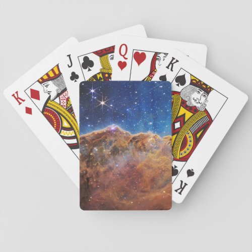 Starforming Region Ngc 3324 In The Carina Nebula Playing Cards