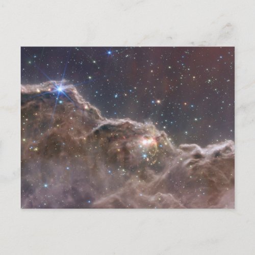 Starforming Region Ngc 3324 In The Carina Nebula Postcard