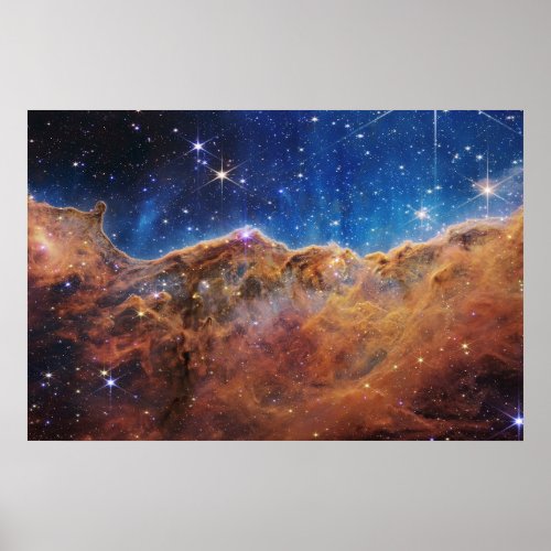 Starforming Region Ngc 3324 In The Carina Nebula Poster