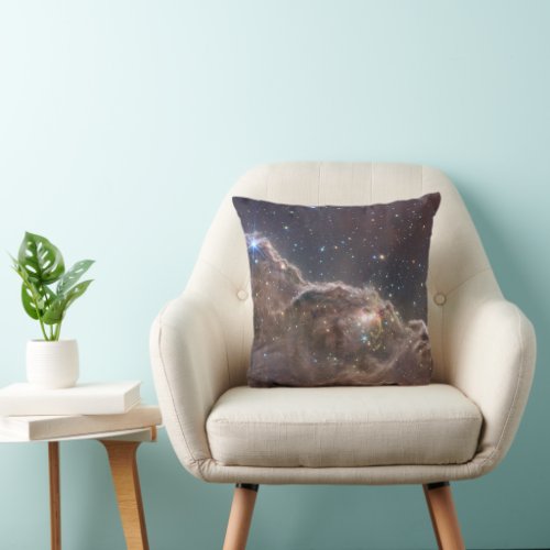 Starforming Region Ngc 3324 In The Carina Nebula Throw Pillow