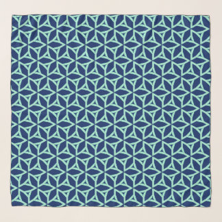 Starframe Sync Geometric Seamless Pattern Scarf