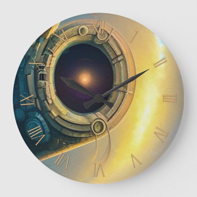 Stargate in the sky large clock (Front)