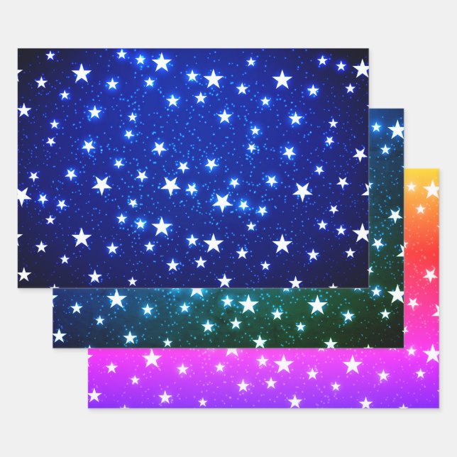 Stargazer Collection Wrapping Paper Sheets (Set)